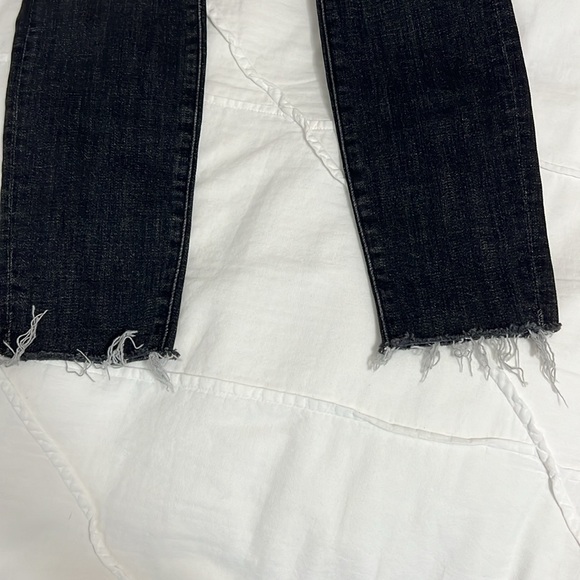 Mother high waisted looker ankle fray jean - Picture 4 of 5